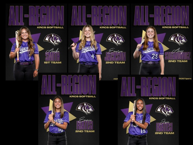 Image for 5 Tigers Named to All-Region Softball Team