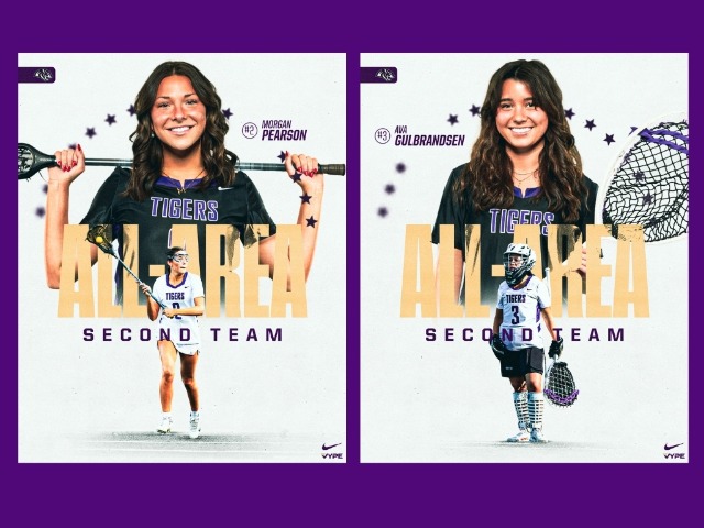 Pearson and Gulbrandsen Earn All-Area Lacrosse Honors image 