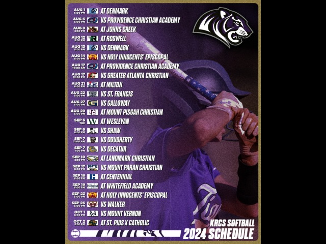 Image for 2024 Varsity Schedule 
