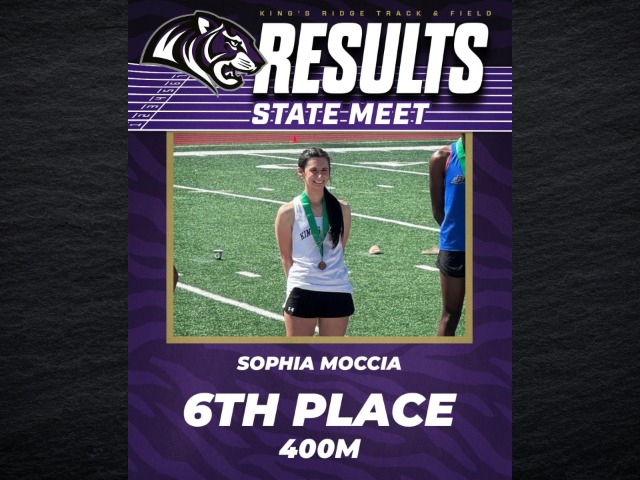 Image for Sophia Moccia Finishes 6th in GHSA State Meet 
