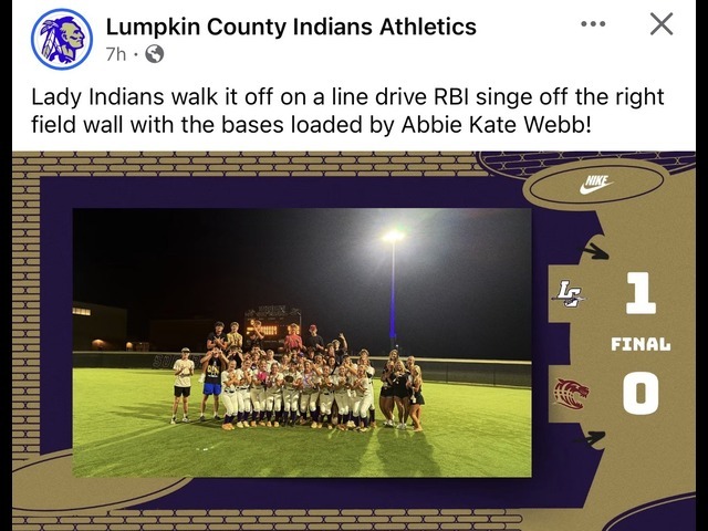 LCHS 1 - Dawson Co 0