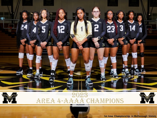 Volleyball Area 4-AAAA Champions