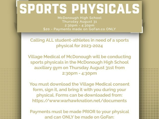 Sports Physicals