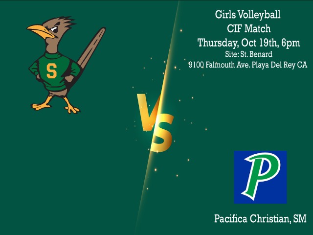 Girls Volleyball @ Pacifica Christian