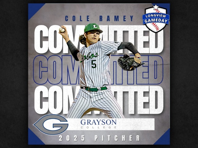 COLE RAMEY COMMITS TO GRAYSON COLLEGE