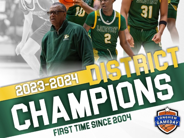 Image for LONGVIEW BASKETBALL WINS THE DISTRICT TITLE