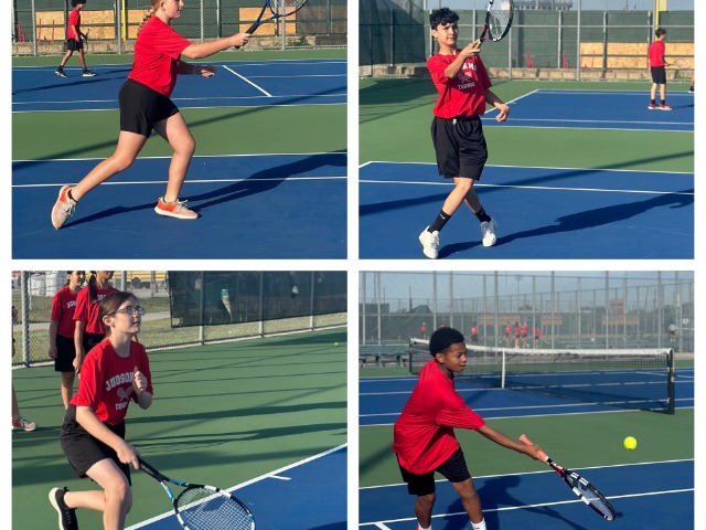 Tennis Vs Kitty Hawk Judson Middle School Judson Middle School 