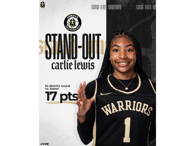 Carlie Lewis 17 pts in Playoff game vs Foster