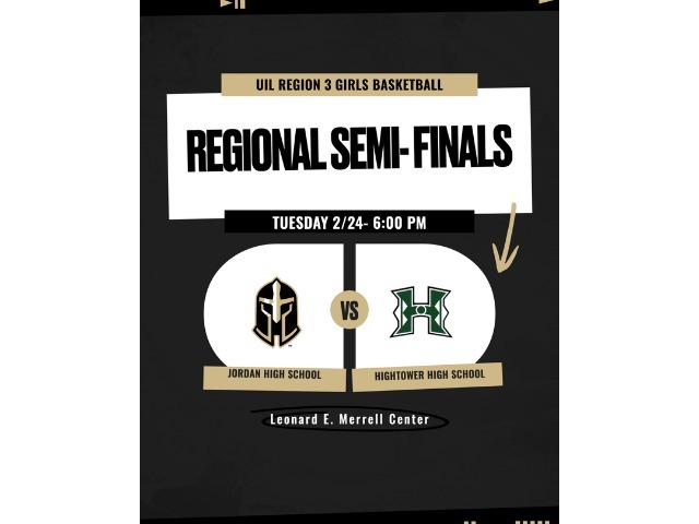 Jordan GBB L 6A Regional Semifinals LET’S PACK THE HOUSE! 