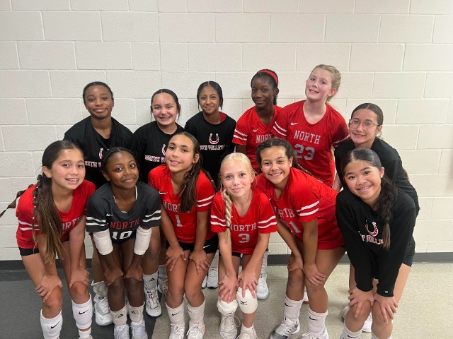 North Belton Volleyball 7A Beats Travis