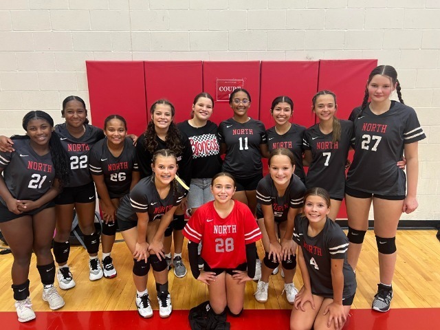 North Belton Broncos 8B VB over Travis