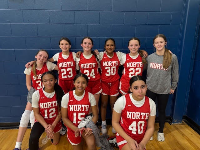 NBMS 7A Girls Basketball over Cove MS 53-8