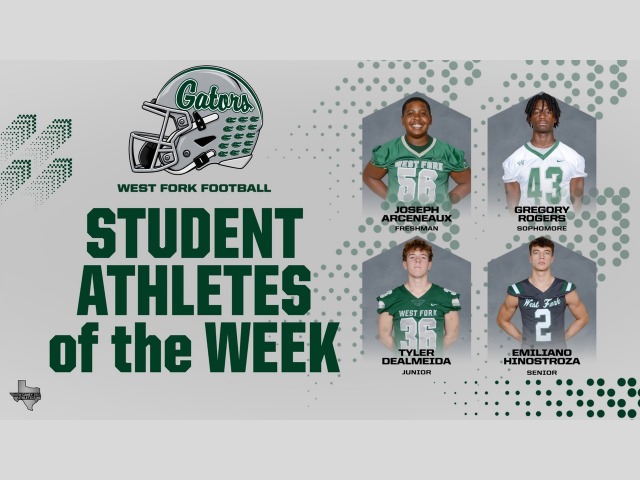 Football Student Athletes of the Week