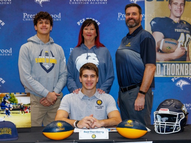 PCA North Celebrates Reid Thornberry on Winter Signing Day