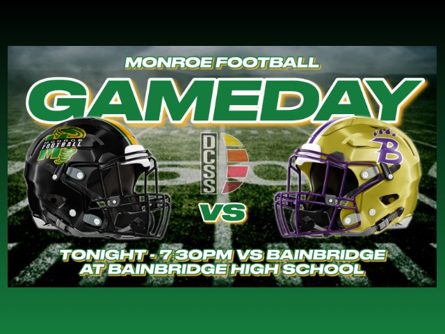 Tornadoes Football Tonight at Bainbridge
