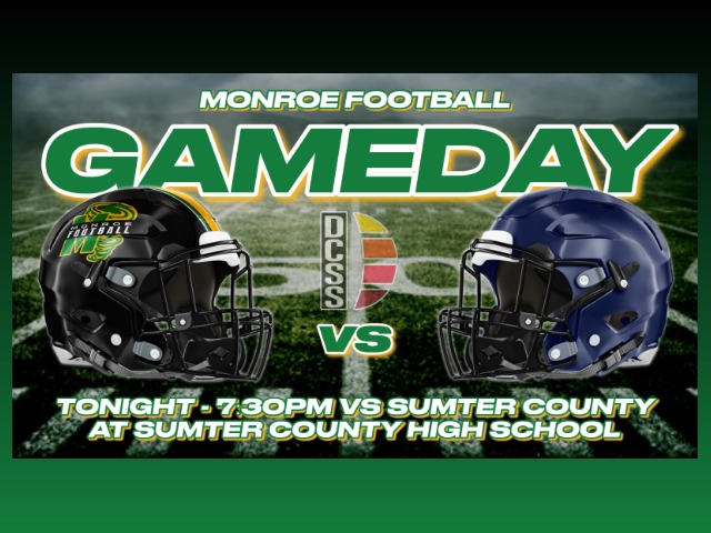 Tornadoes Football Tonight at Sumter County 