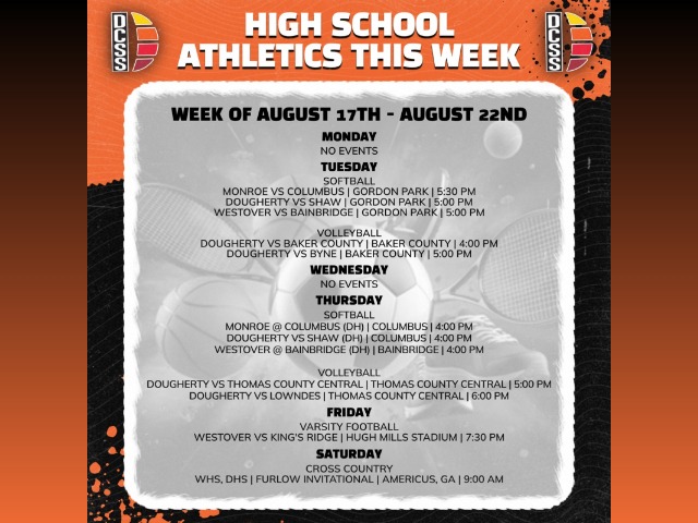 High School Athletics This Week