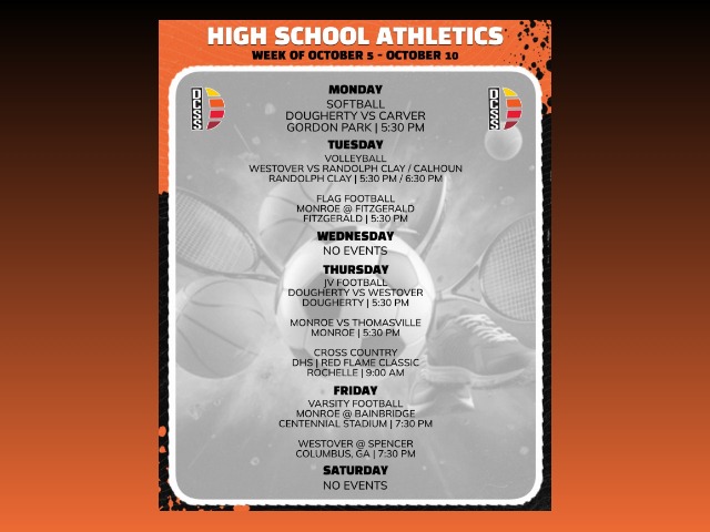 High School Athletics This Week