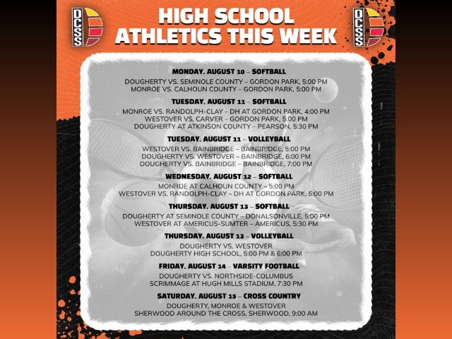 High School Athletics This Week