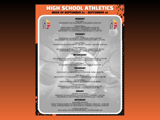 High School Athletics This Week
