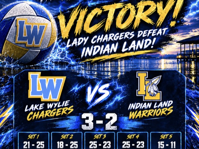 Lake Wylie Girls Volleyball Battles Back to Defeat Indian Land, 3-2