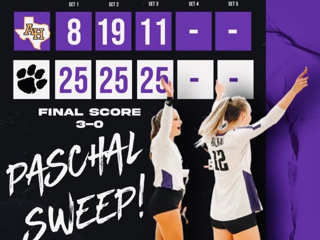 Paschal Volleyball Sweeps Arlington Heights