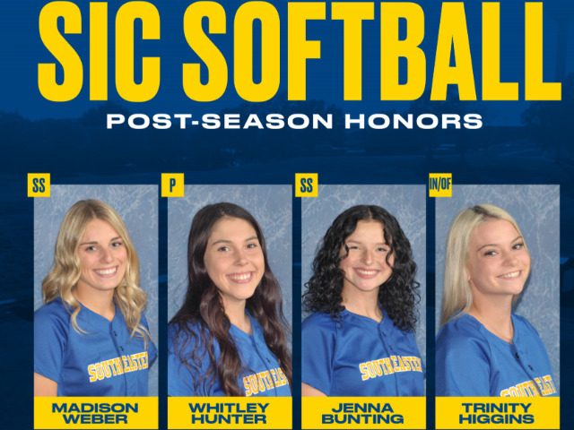 Southeastern Illinois College Softball Players Earn End of the Year Honors
