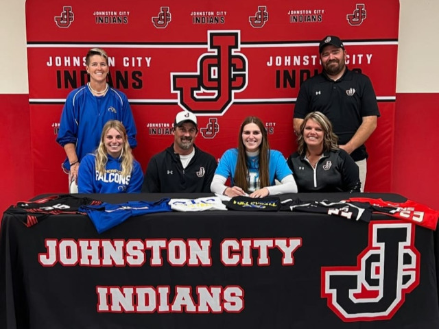 Johnston City Dual-Sport Standout signs with Falcons