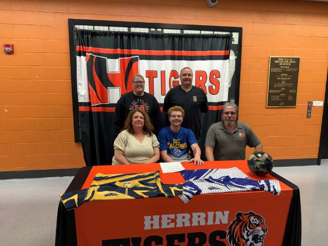 Falcons Bowling Signs Herrin Standout Jaxon Howerton