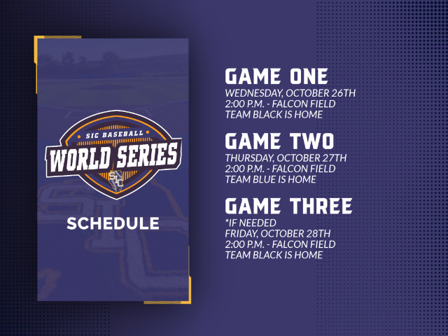 Annual World Series Set for October 26-28