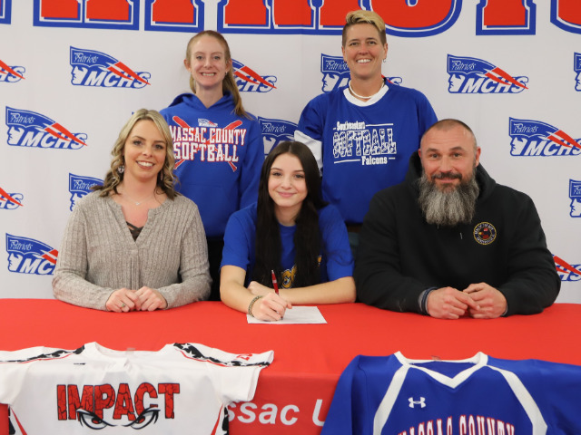 Massac County Utility Player Signs with SIC Softball