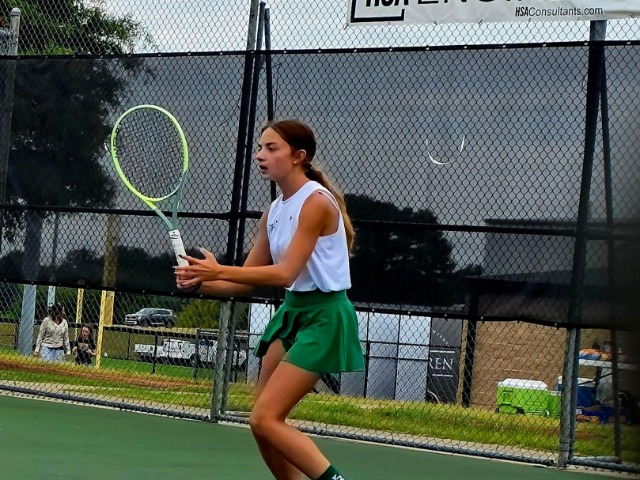 Lady Pointer Tennis defeats Farmington