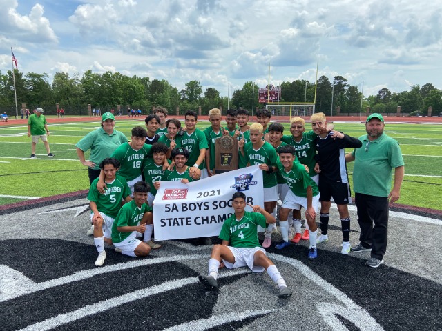 2021 POINTER SOCCER 5A STATE CHAMPIONS!