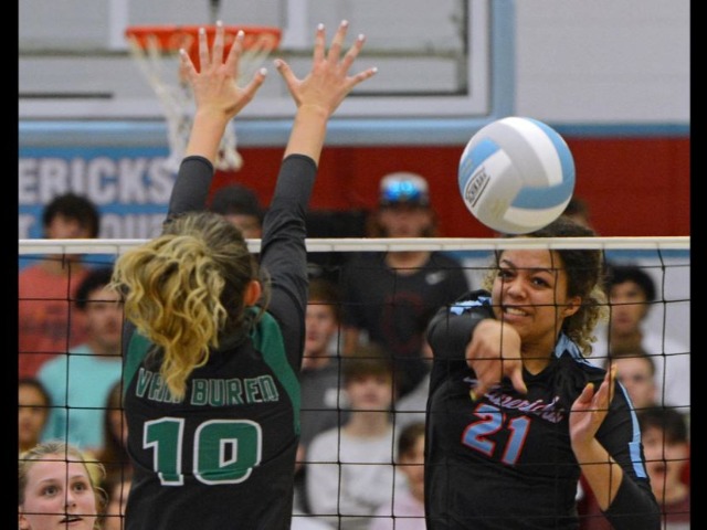 Mavs muscle their way past VB