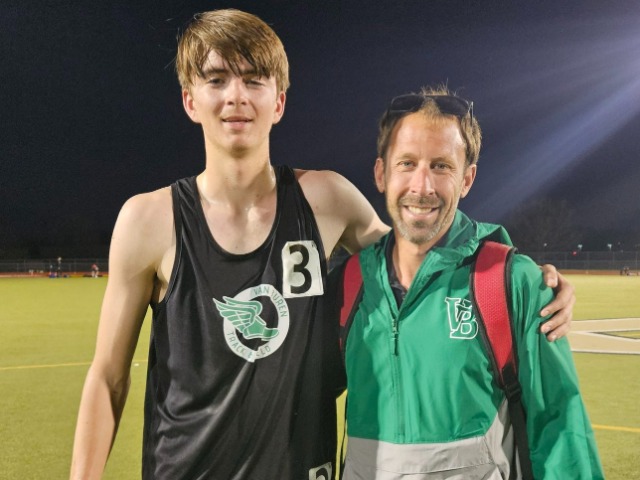 Eli Adams - 3200M VB Record image 