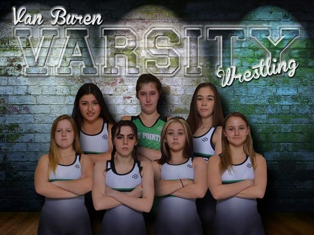 Lady Pointer Wrestling Team Wins 5A Conference Title