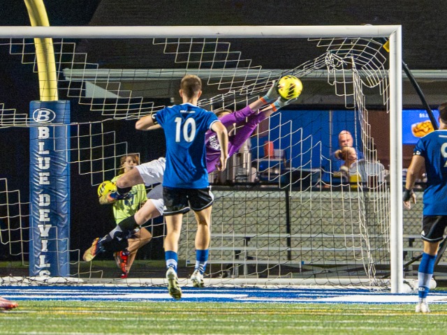Vasylkevych Makes A Brilliant Save Late in the Game