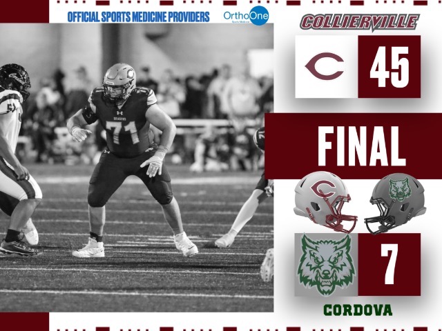 Collierville Airs It Out In 45-7 Win Over Cordova To Remain Undefeated  image 