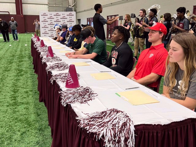 Broken Record:  13 New CHS Student-Athletes Sign on National Signing Day in February 2022
