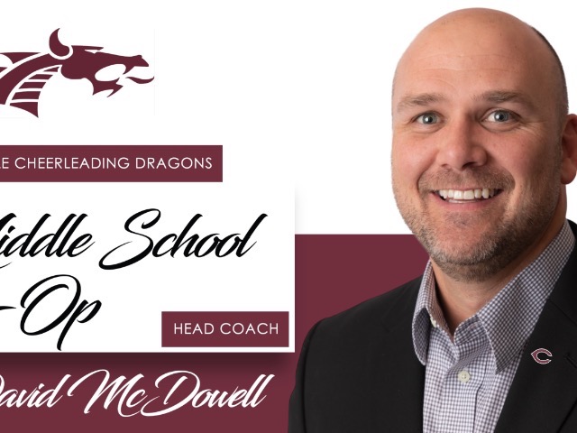 COLLIERVILLE SCHOOLS ANNOUNCES DAVID MCDOWELL AS HEAD COACH OF THE NEWLY FORMED COLLIERVILLE CHEERLEADING DRAGONS MIDDLE SCHOOL CO-OP PROGRAM image 