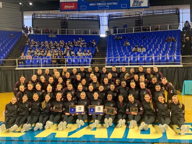 Collierville Pom Sweeps TSSAA State Championship Competition 