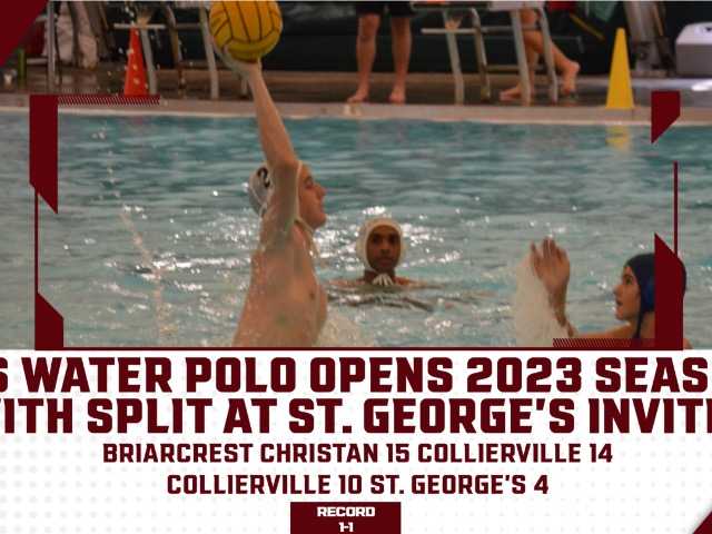 Collierville Water Polo Splits A Pair at St. George's