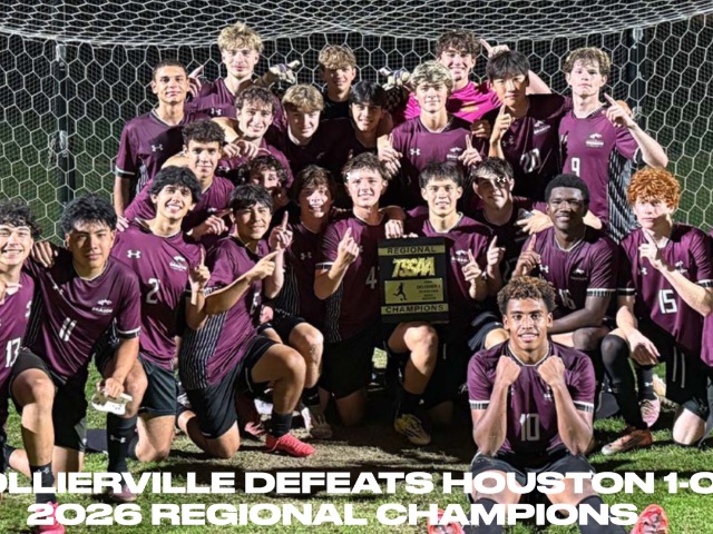 Collierville Captures Region 8-AAA Men's Soccer Title with Shutout Win Over Houston image 