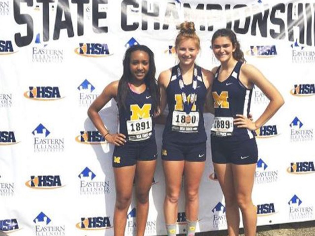 Holmes wins medal at state in high jump