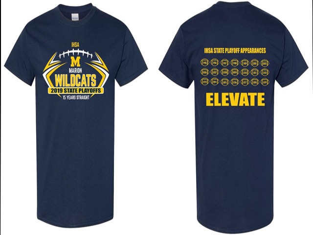 2019 FOOTBALL PLAYOFF SHIRT ORDER
