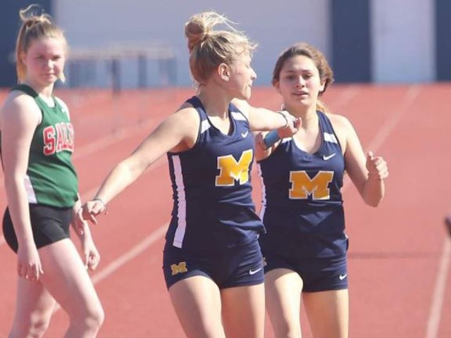 Marion girls track team places second at own invite