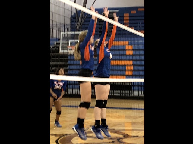 GHS Volleyball on tonight’s sweep of Harrison Central at BJG 