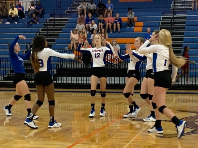 GHS Volleyball 3-0 win over Harrison Central