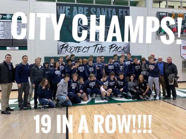 Wrestling Wins 19th Straight City Title