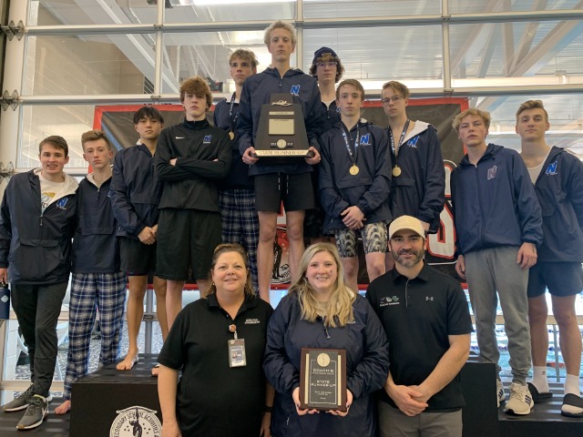 Image for Boys Swimming Finishes as 6A Runner Up